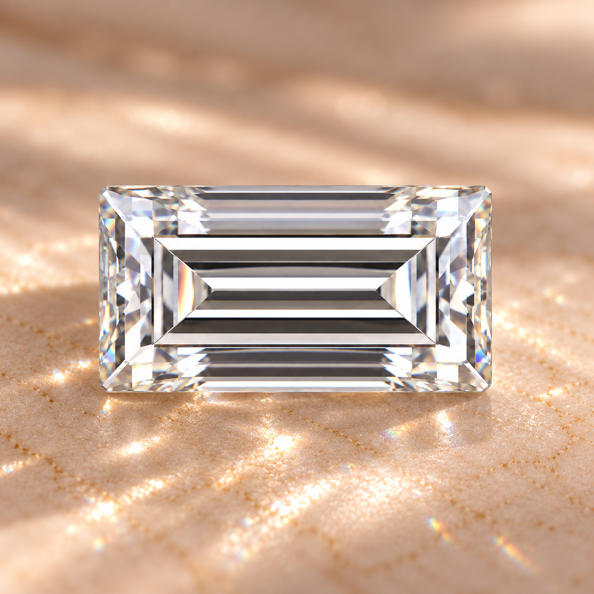 Baguette Cut Loose Moissanite โ D Colour VVS1