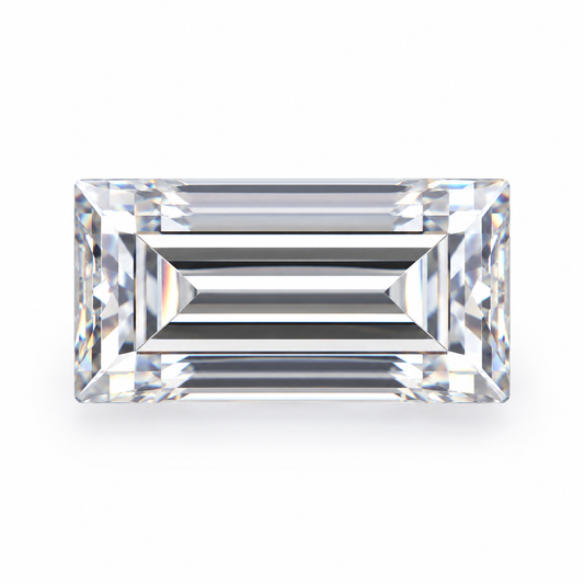 Baguette Cut Loose Moissanite – D Colour VVS1