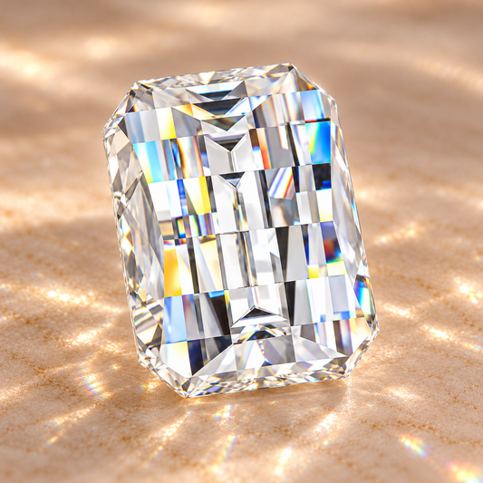 Pixel Cut Loose Moissanite – D Colour VVS1