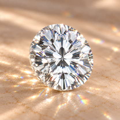 Plum Blossom Petal Cut Loose Moissanite – D Colour VVS1
