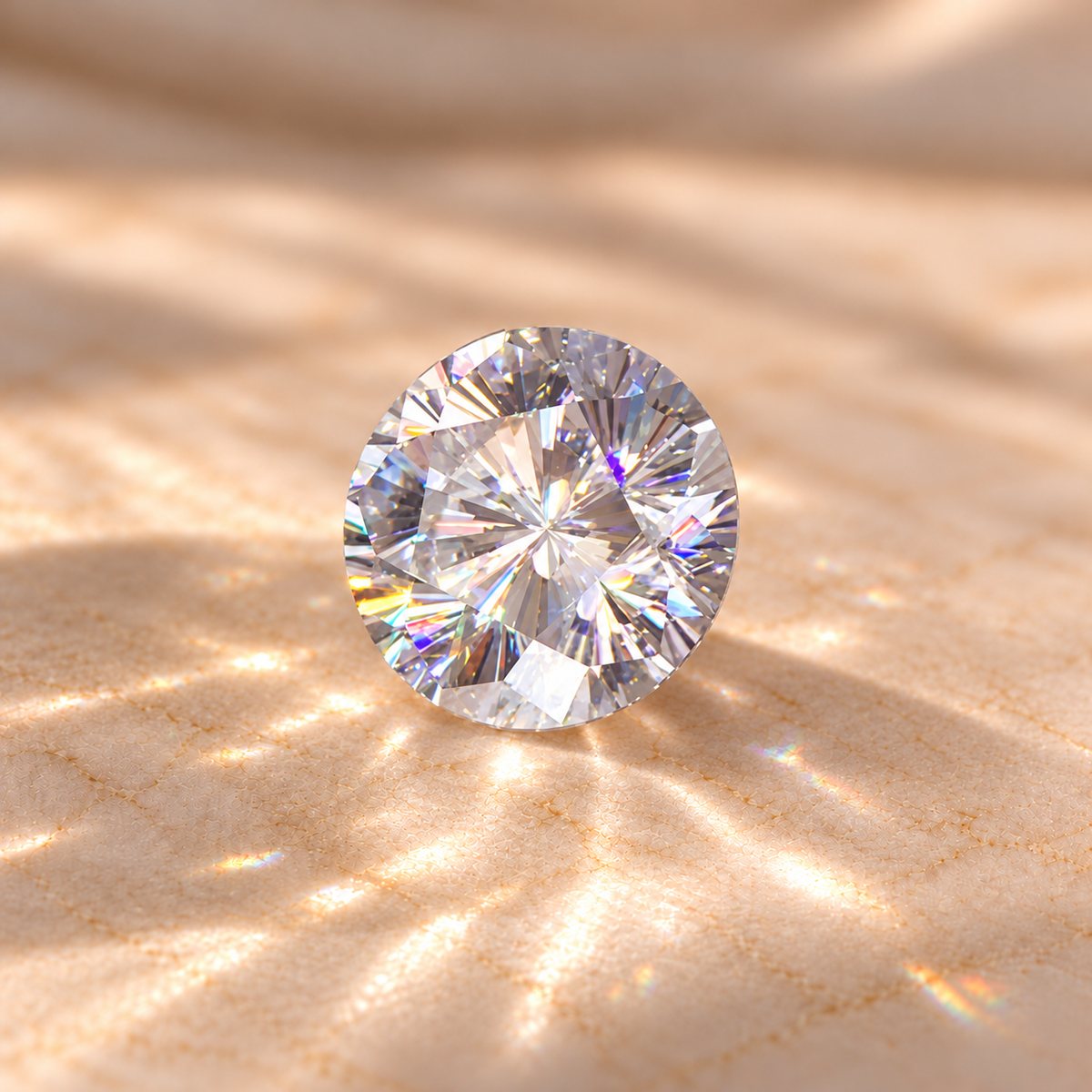 Plum Blossom Petal Cut Loose Moissanite – D Colour VVS1