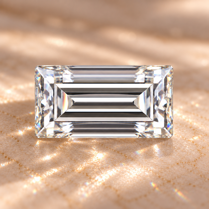 Baguette Cut Loose Moissanite – D Colour VVS1