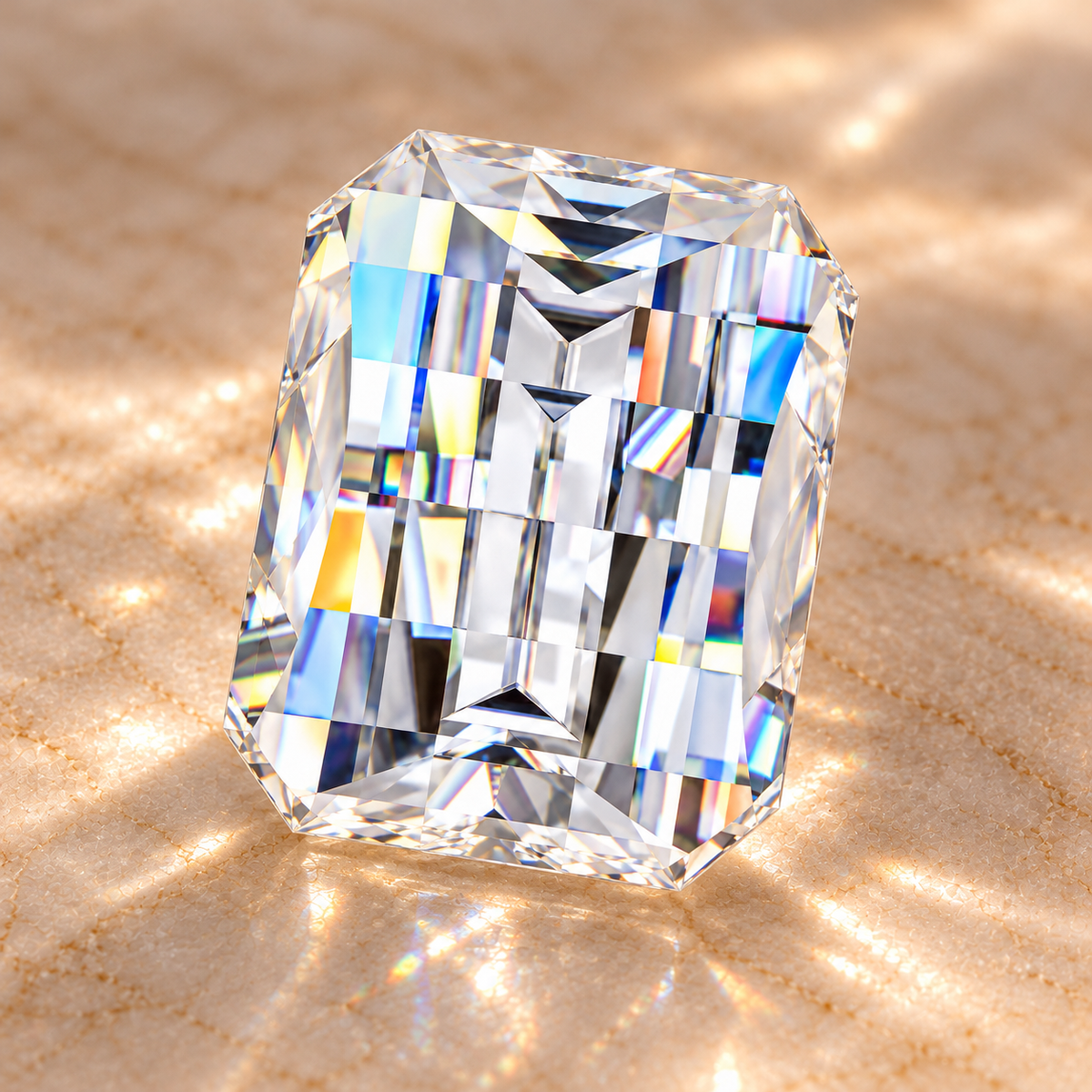 Pixel Cut Loose Moissanite – D Colour VVS1